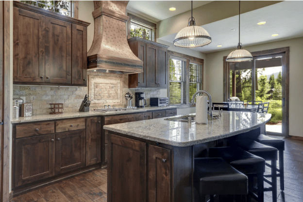 natural stone backsplash